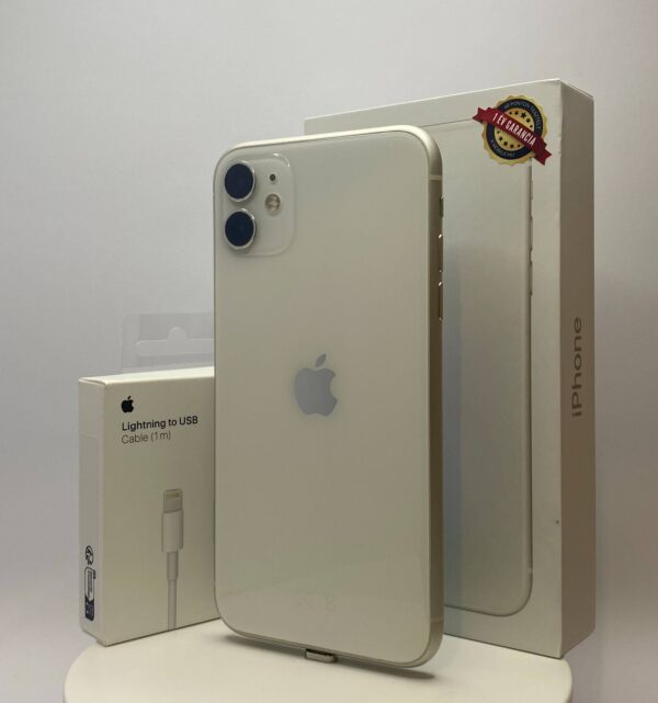 iPhone 11 64GB - White - Új, 100%-os akkumulátor - Image 2