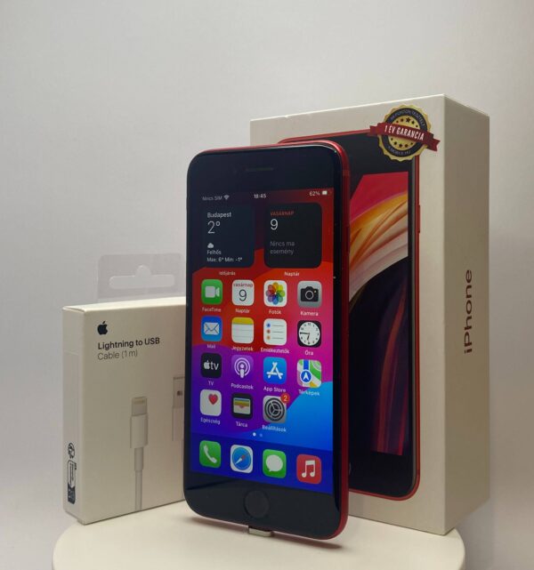 iPhone SE 2020 64GB - Új, 100%-os akkumulátor - Image 2